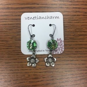 Sabika looking-alike peridot earrings